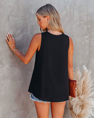 Dressed To Impress Sleeveless Blouse - Black Ins Street