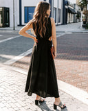 Bay Breeze Cutout Midi Dress - Black InsStreet