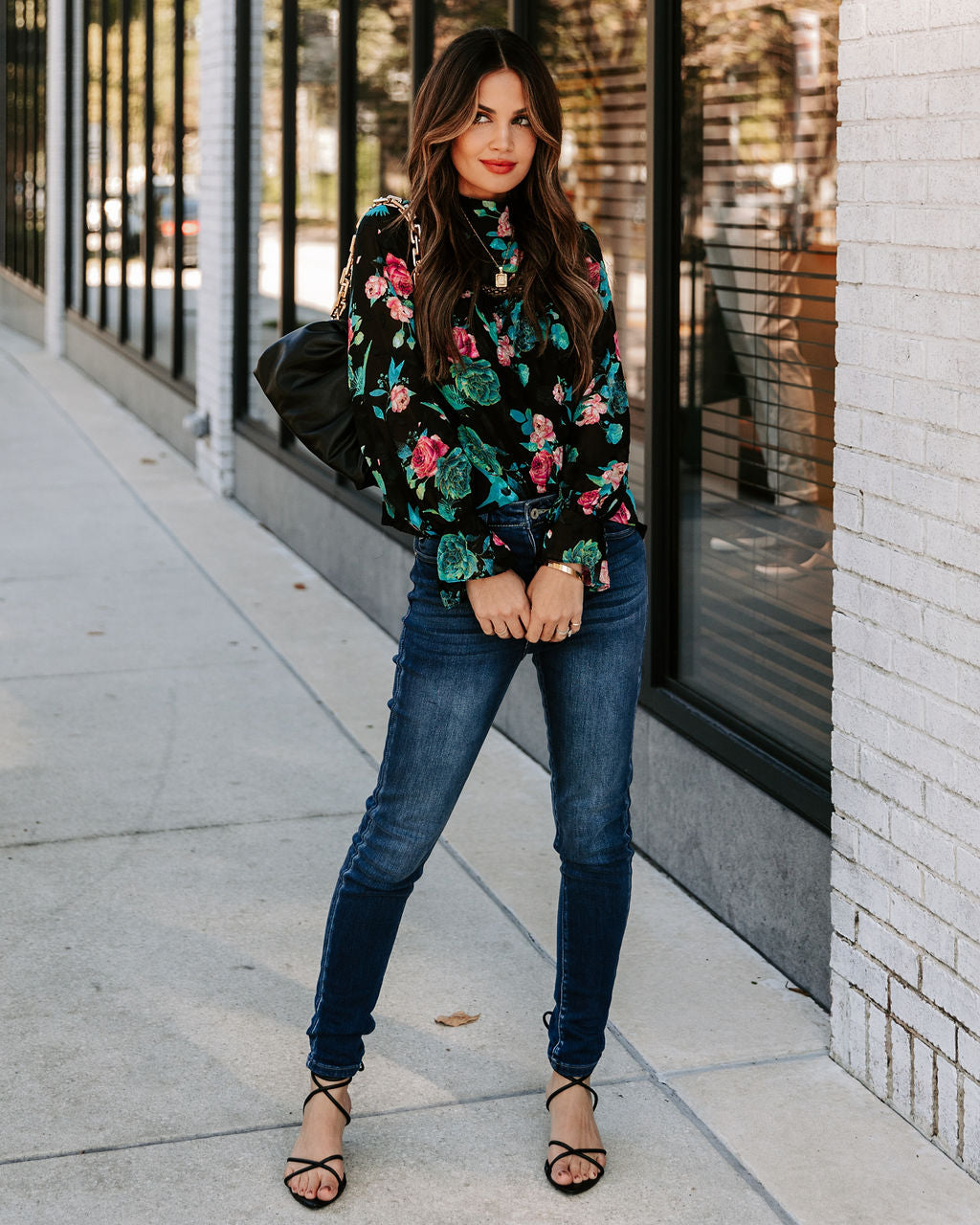 Rios Floral Lace Blouse Ins Street