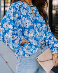 Love Me Forever Floral Babydoll Blouse Ins Street