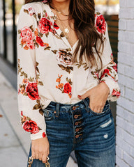 Kellen Floral Damsel Blouse - FINAL SALE Ins Street