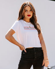 Cropped Run DMC Cotton Tee RECY-001