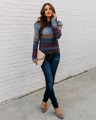 Lolly Ombre Knit Sweater Ins Street