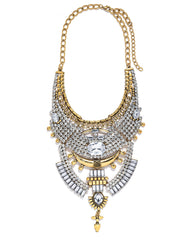 Elektra Statement Necklace - Gold Ins Street