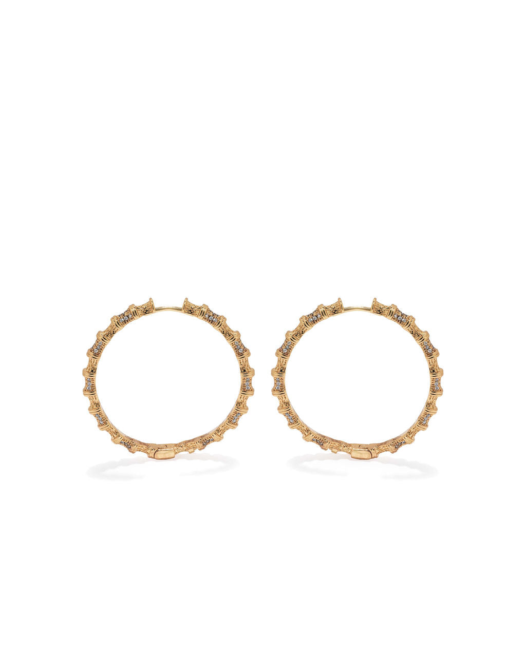 Elivia Bamboo Hoops - Gold Ins Street