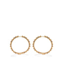 Elivia Bamboo Hoops - Gold Ins Street