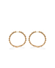 Elivia Bamboo Hoops - Gold Ins Street