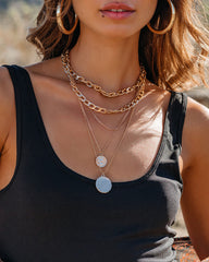 Essential Layers Necklace - Gold Ins Street