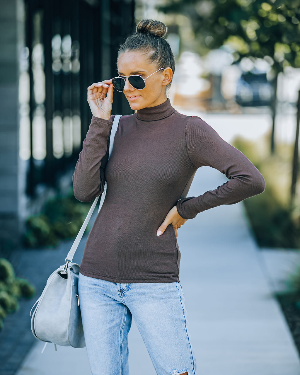 Montrose Turtleneck Knit Top Ins Street