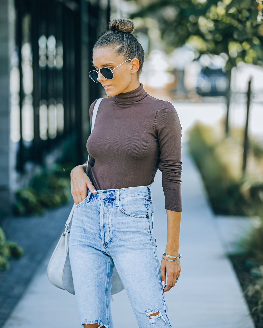 Montrose Turtleneck Knit Top Ins Street