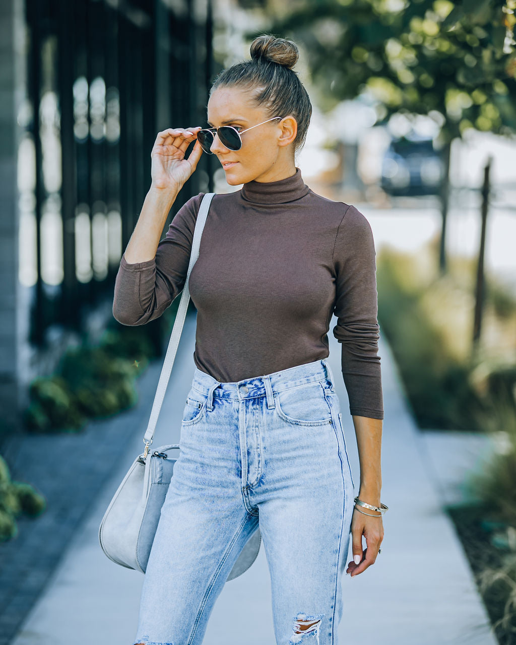 Montrose Turtleneck Knit Top Ins Street