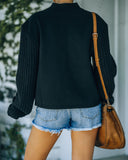 EllandEmm - Amour Cotton Blend Pullover Sweater Ins Street