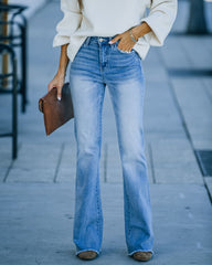 Misha High Rise Flare Denim Ins Street