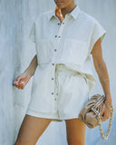 Monterey Perforated Faux Leather Top Ins Street