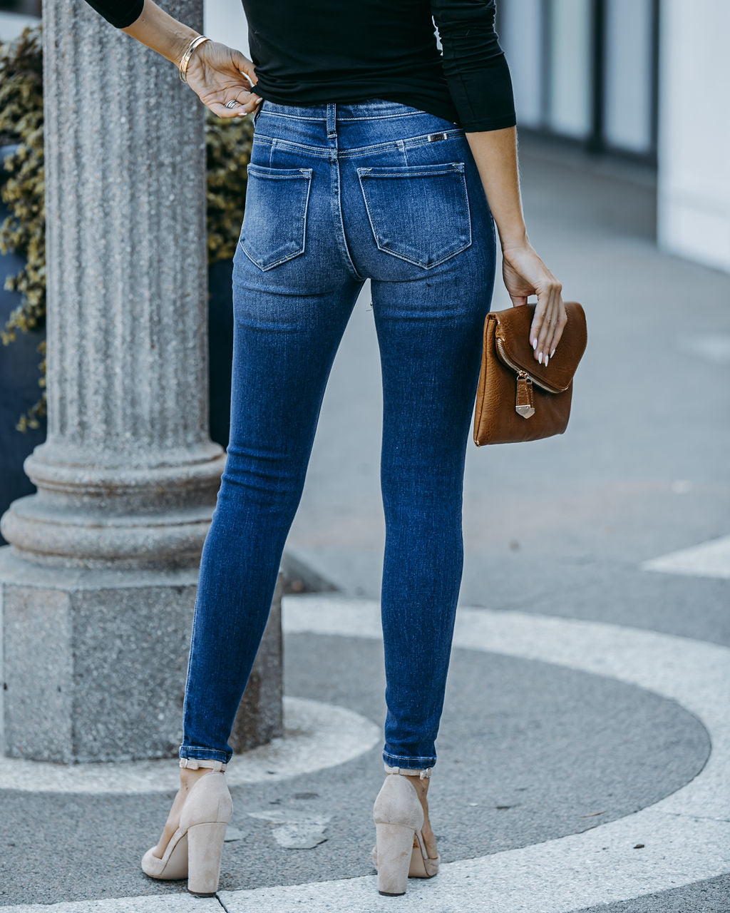 Jenna High Rise Skinny - FINAL SALE Ins Street