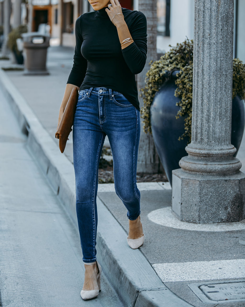 Jenna High Rise Skinny - FINAL SALE Ins Street