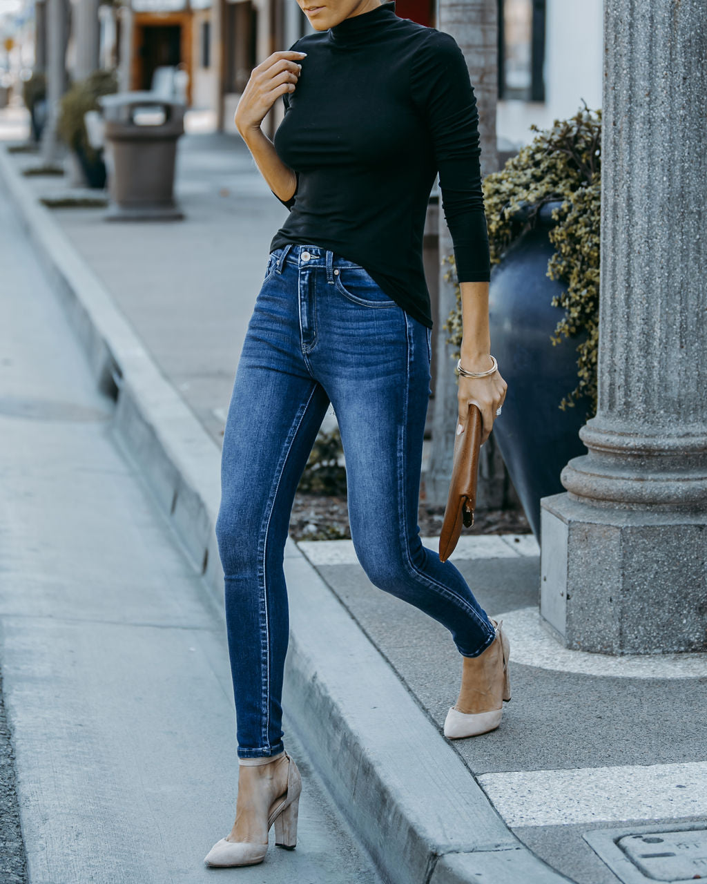 Jenna High Rise Skinny - FINAL SALE Ins Street