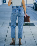 Carlotta High Rise Vintage Mom Jeans Ins Street