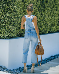 Bernie Pocketed Denim Overalls InsStreet