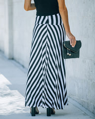 Brina Striped Knit Maxi Skirt - FINAL SALE Ins Street