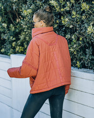 Cassian Pocketed Quilted Puffer Jacket - Ginger - FINAL SALE Ins Street