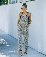 Proud And Loud Cotton Cheetah Overalls - FINAL SALE Ins Street