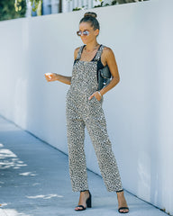 Proud And Loud Cotton Cheetah Overalls - FINAL SALE Ins Street