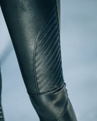 Spanx - Faux Leather Moto Leggings Ins Street