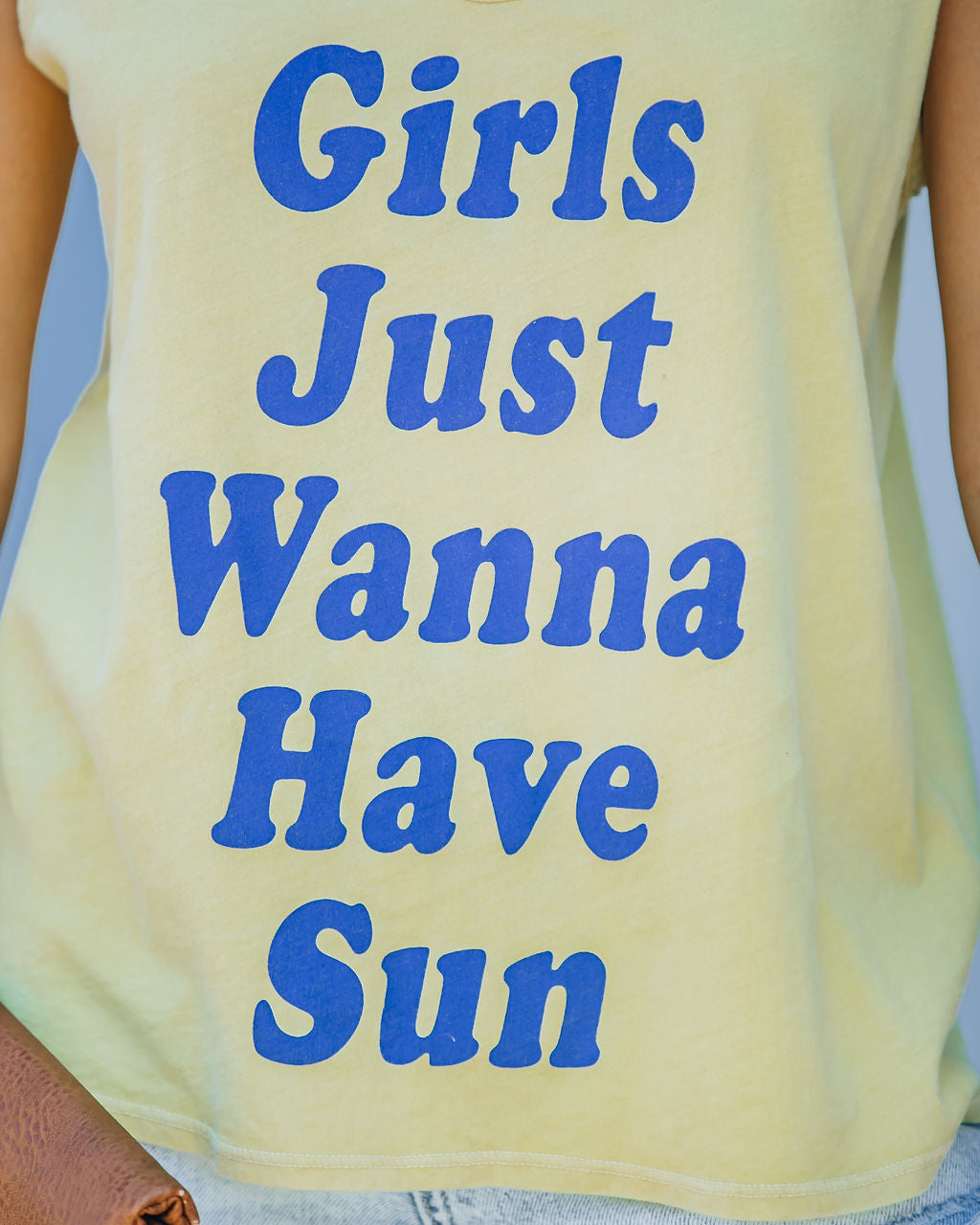 Girls Just Wanna Have Sun Knit Tank Ins Street