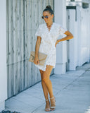 Perfect Match Lace Wrap Romper Ins Street