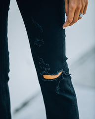 Sharma High Rise Distressed Denim Ins Street