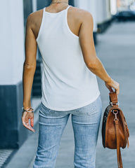 Hugo Knit Tank - Off White Ins Street