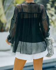 Grande Relaxed Tassel Blouse Ins Street