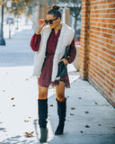 Mammoth Pocketed Faux Fur Lined Vest - Black Ins Street