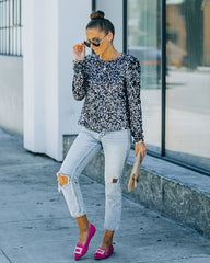 On Point Sequin Blouse Ins Street