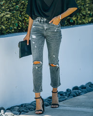 Victoria High Rise Straight Leg Denim Ins Street