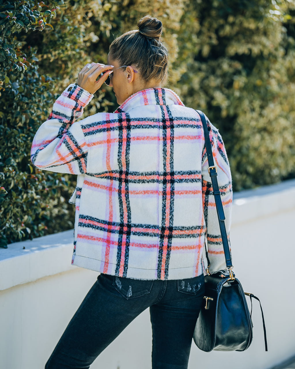 Raylan Pocketed Plaid Jacket Ins Street