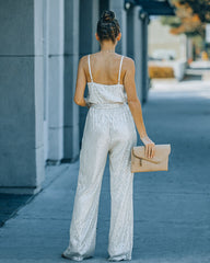 Starry Night Sequin Jumpsuit - Champagne Ins Street