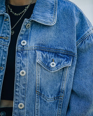 High Road Cropped Denim Jacket - FINAL SALE Ins Street