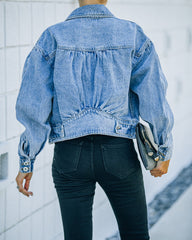 High Road Cropped Denim Jacket - FINAL SALE Ins Street