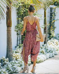 Wynn Printed Asymmetrical Jumpsuit Ins Street