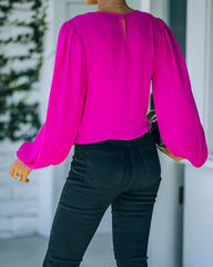 Feeling Freesia Tie Blouse - FINAL SALE Ins Street