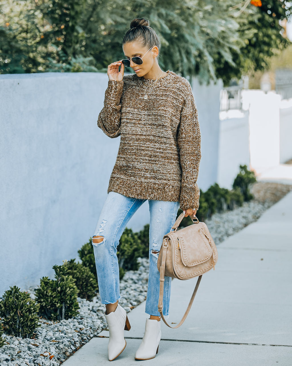 Nicoletta Knit Sweater Ins Street