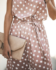 PREORDER - Pretty Little Polka Dot Jumpsuit Ins Street