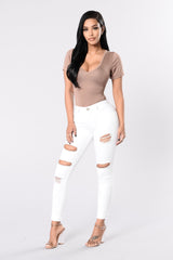 Lifestyle Jeans - White Ins Street