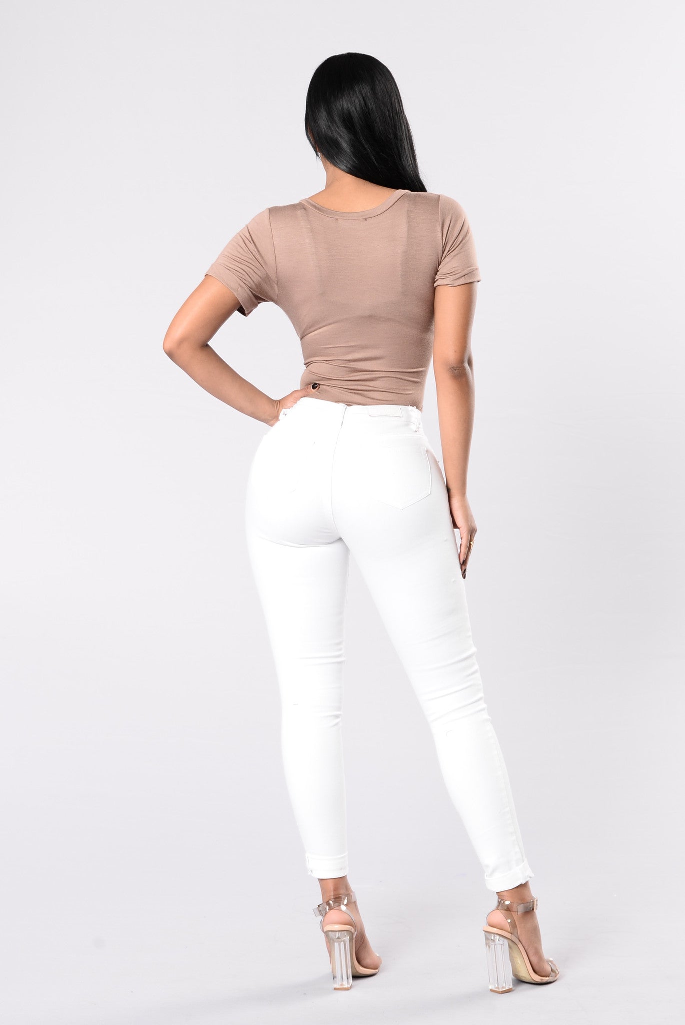 Lifestyle Jeans - White Ins Street