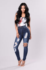 Teenage Fever Jeans - Dark Ins Street