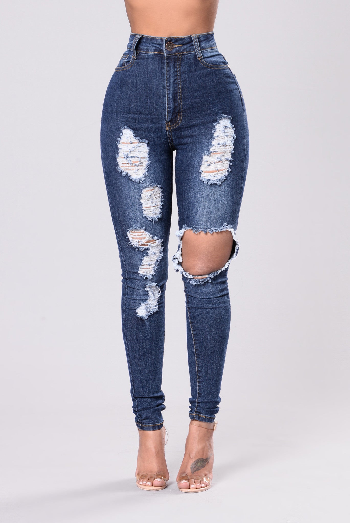 Teenage Fever Jeans - Dark Ins Street