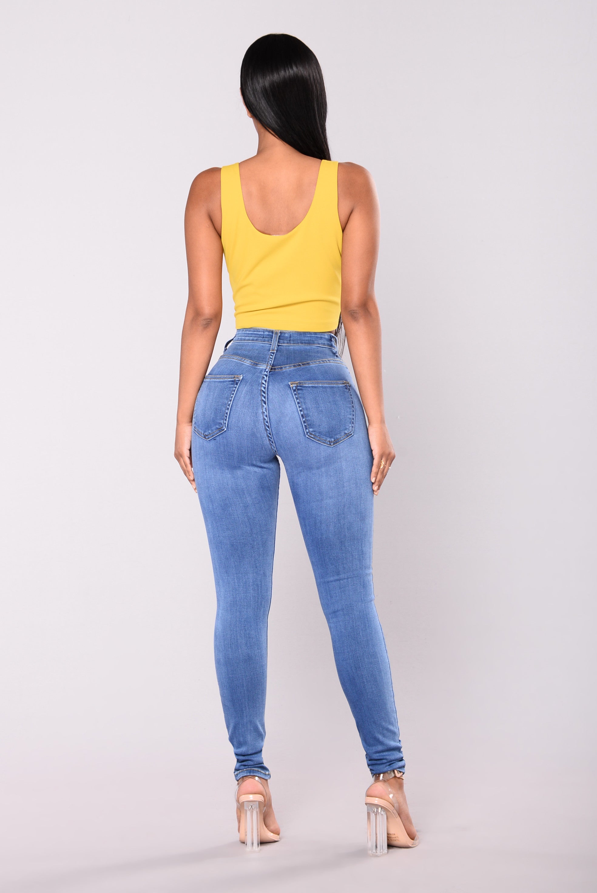 Precious Fit High Waisted Jean - Medium Ins Street