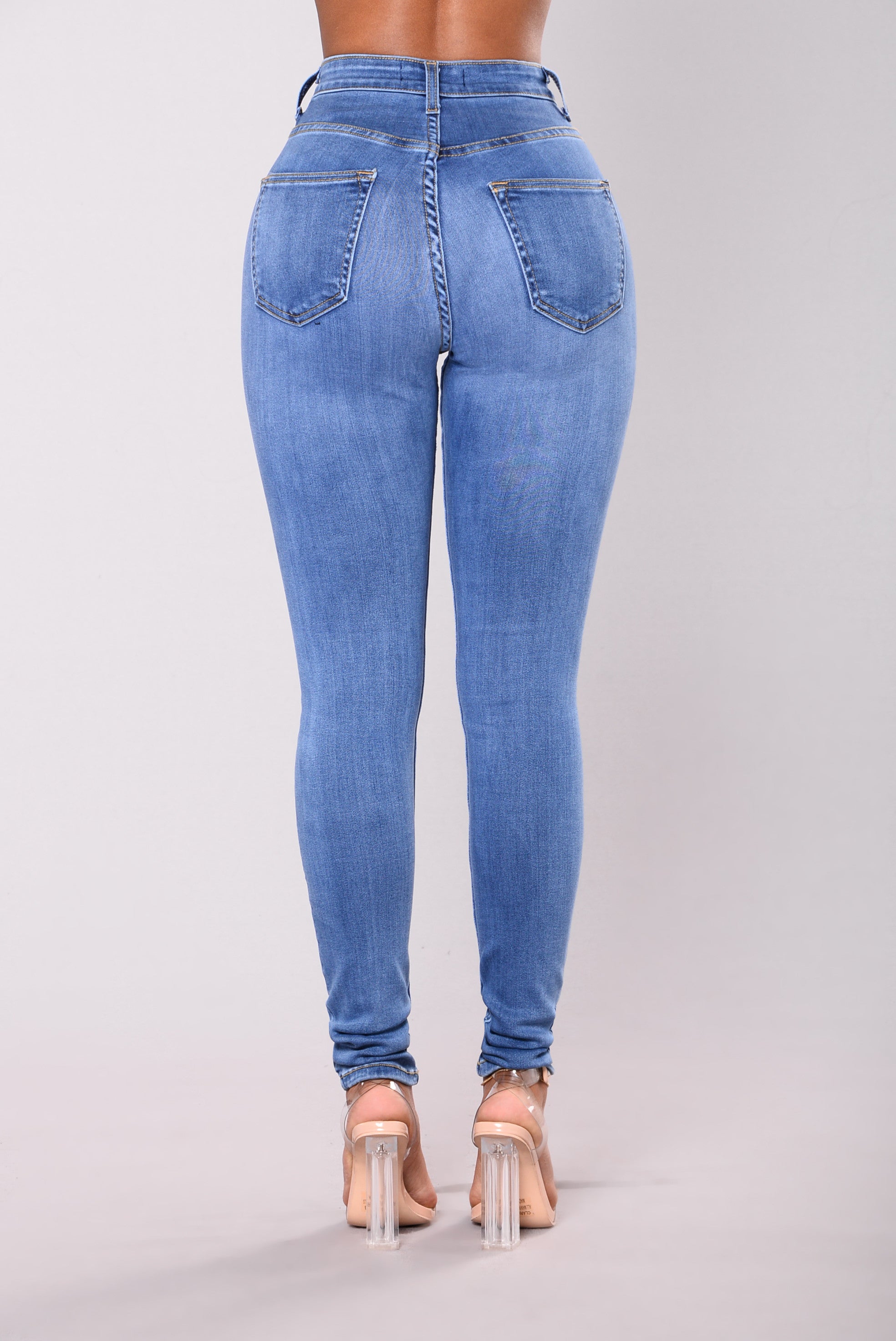 Precious Fit High Waisted Jean - Medium Ins Street